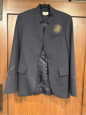 Zadig & Voltaire Very Multi Strass Blazer 2 Navy